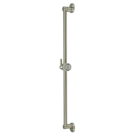 Elements of Design DK180A8 24-Inch Shower Slide Bar with Pin Wall Hook, Brushed Nickel