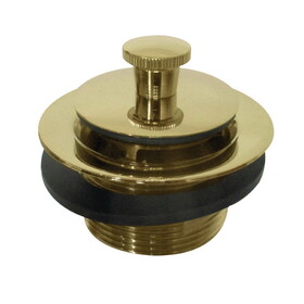 Kingston Brass DLL202 1-1/2" Brass Lift & Lock Drain, Polished Brass