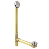 Kingston Brass DLL3166 16-Inch Lift and Lock Tub Waste and Overflow, Polished Nickel
