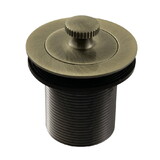 Kingston Brass Made To Match 1-1/2-Inch Lift and Turn Tub Drain with 2-Inch Body Thread