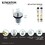 Kingston Brass Heirloom DLT20CP - Made To Match 1-1/2-Inch Lift and Turn Tub Drain with 2-Inch Body Thread, Polished Chrome