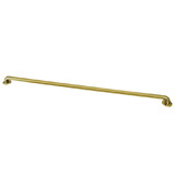 Kingston Brass DR514547 Meridian 54-Inch x 1-1/4 Inch O.D Grab Bar, Brushed Brass