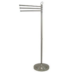Elements of Design DS2028 Pedestal Towel Bar, Brushed Nickel
