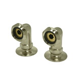 Elements of Design DS2RS8 2" Deck Mount Risers for Clawfoot Tub Faucet, Satin Nickel