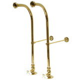 Elements of Design DS452CX Freestanding Water Supplies with Stop, Polished Brass