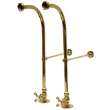 Elements of Design DS452MX Freestanding Water Supplies with Stop, Polished Brass