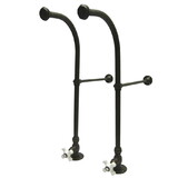 Elements of Design DS455CX Freestanding Water Supplies with Stop, Oil Rubbed Bronze