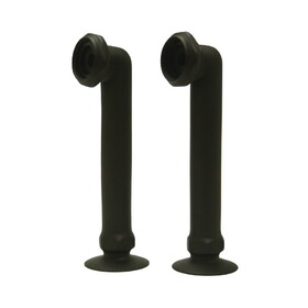 Elements of Design DS6RS5 6" Deck Mount Risers for Clawfoot Tub Faucet, Oil Rubbed Bronze