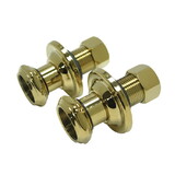 Elements of Design DSU4102 1-3/ Wall Union Extension, Polished Brass