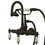 Elements of Design DT0075CL Wall Mount Clawfoot Tub Filler with Hand Shower, Oil Rubbed Bronze