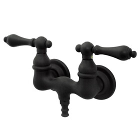 Elements of Design DT0315AL Wall Mount Clawfoot Tub Filler, Oil Rubbed Bronze
