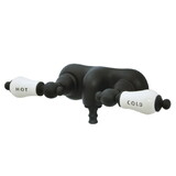 Elements of Design DT0415CL Wall Mount Clawfoot Tub Filler, Oil Rubbed Bronze