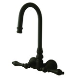 Elements of Design DT0715AL Wall Mount Clawfoot Tub Filler, Oil Rubbed Bronze