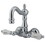 Elements of Design DT10721CL Wall Mount Clawfoot Tub Filler, Polished Chrome