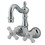 Elements of Design DT10721PX Wall Mount Clawfoot Tub Filler, Polished Chrome