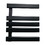 Kingston Brass DTC221950 Metzinger Aluminum Wall Mount Towel Rack, Matte Black