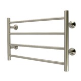 Kingston Brass DTM241648 Sona - Palatine 24-Inch x 16-Inch Stainless Steel Wall Mount 4-Tier Towel Rack, Brushed Nickel