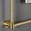 Kingston Brass DTM322437 Gallant 24-Inch x 32-Inch Wall Mount Towel Rack, Brushed Brass