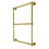 Kingston Brass DTM322437 Gallant 24-Inch x 32-Inch Wall Mount Towel Rack, Brushed Brass