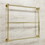 Kingston Brass DTM323637 Gallant 36-Inch x 32-Inch Wall Mount Towel Rack, Brushed Brass