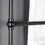 Kingston Brass DTM32363MB Palatine 36-Inch x 32-Inch Wall Mount Towel Rack, Matte Black