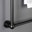 Kingston Brass DTM32363MB Palatine 36-Inch x 32-Inch Wall Mount Towel Rack, Matte Black