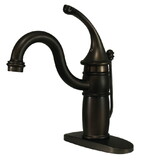 Elements of Design EB1405GL Single-Handle 4-Inch Centerset Lavatory Faucet, Oil Rubbed Bronze