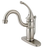 Elements of Design EB1408GL Single-Handle 4-Inch Centerset Lavatory Faucet, Brushed Nickel