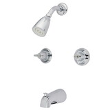 Elements of Design EB140 Tub and Shower Faucet, Polished Chrome