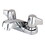 Elements of Design EB160LP Two Handle 4" Centerset Lavatory Faucet, Polished Chrome