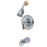 Elements of Design EB1634T Trim Only for Single Handle Tub & Shower Faucet, Polished Chrome/Polished Brass