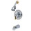 Elements of Design EB1634T Trim Only for Single Handle Tub & Shower Faucet, Polished Chrome/Polished Brass
