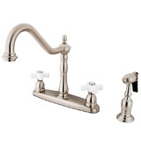 Elements of Design EB1758PXBS Two Handle 8