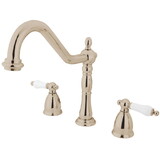 Elements of Design EB1796PLLS 8-Inch Widespread Kitchen Faucet, Polished Nickel