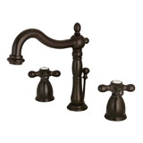Elements of Design EB1975AX 8-Inch Widespread Lavatory Faucet with Retail Pop-Up, Oil Rubbed Bronze