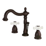 Elements of Design EB1975PX 8-Inch Widespread Lavatory Faucet with Retail Pop-Up, Oil Rubbed Bronze