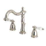 Elements of Design EB1976PL 8-Inch Widespread Lavatory Faucet with Retail Pop-Up, Polished Nickel