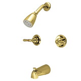 Elements of Design EB242 Tub and Shower Faucet, Polished Brass