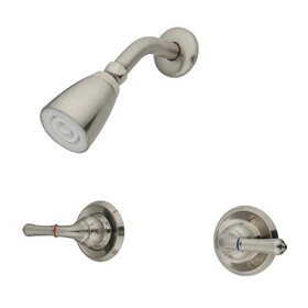 Elements of Design EB248SO Two Handle Shower Faucet, Satin Nickel
