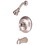 Elements of Design EB2638DLT Trim Only for Single Handle Tub & Shower Faucet, Satin Nickel Finish