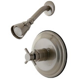 Elements of Design EB2638DXSO Shower Only, Brushed Nickel