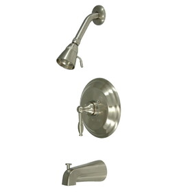 Elements of Design EB2638KL Single Handle Tub & Shower Faucet, Satin Nickel