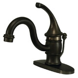 Elements of Design EB3405GL Single-Handle 4-Inch Centerset Lavatory Faucet, Oil Rubbed Bronze