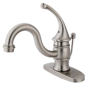 Elements of Design EB3408GL Single-Handle 4-Inch Centerset Lavatory Faucet, Brushed Nickel