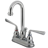 Elements of Design EB3611ZL 4-Inch Centerset Lavatory Faucet, Polished Chrome