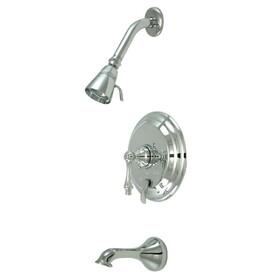 Elements of Design EB36310AL Single Handle Tub & Shower Faucet, Polished Chrome