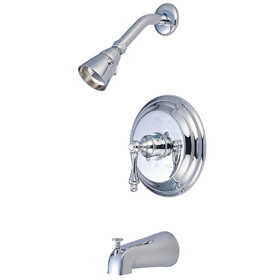 Elements of Design EB3631AL Single Handle Tub & Shower Faucet, Polished Chrome