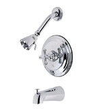 Elements of Design EB3631AX Single Handle Tub & Shower Faucet, Polished Chrome