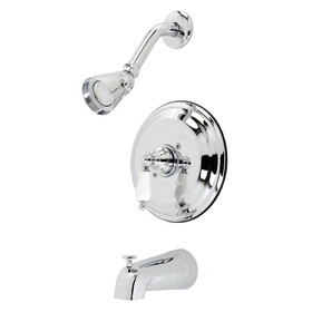 Elements of Design EB3631PL Single Handle Tub & Shower Faucet, Polished Chrome