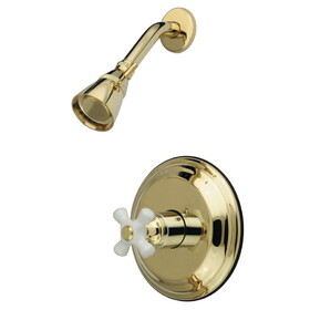 Elements of Design EB3632PXSO Shower Only, Polished Brass